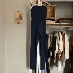 girlfriend collective midnight cami unitard